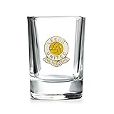 Knight Football Shot Glass Leeds