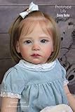 yuela 70CM huge baby 28inch reborn toddler Lilly Reborn Vinyl Toddler Doll Kit unfinished doll parts