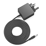 Roberts Radio Mains Adaptor, HKY DC 7.5V 0.8A Switching Adapter for Roberts Play20 FM DAB Radio, Roberts Gemini 45 Gemini 59, Roberts Revival iStream2 Elise/Unologic UK Plug 6 feet Power Cable Lead