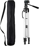 Amazon Basics 152 cm (60-Inch) Lightweight Camera, DSLR and Binocular Tripod with Bag, Black