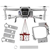 WANGCL Drone Delivery Device Air Dropping Thrower Quick Release Drop Device System Kits with Landing Gears for Fishing, Advertising, Wedding & More - Fit for DJI MAVIC AIR 2 Drone Accessories