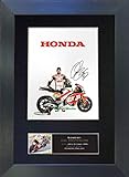 CAL CRUTCHLOW Signed Autograph Mounted Photo Reproduction PRINT A4 Rare Perfect Birthday (297 x 210mm) #628 (Black Frame)