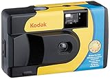 Kodak SUC Daylight 39 800ISO Disposable Analog Camera, Yellow/Blue