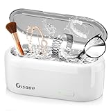 Gisaae Ultrasonic Cleaner, 47000Hz Jewellery Cleaner 360ML for Necklace Ring Glasses Jewelry Glasses Watch Coins Retainer