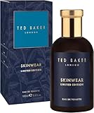 Ted Baker Skinwear Limited Edition Eau de Toilette Masculine Fragrance with Unique Notes of Fresh Bergamot, Spicy Pepper and Warm Pepper, 3.38 fl oz / 100 ml