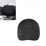 Motorcycle Seat Cushion for Yamaha Fazer FZ6 FZ 6 XJ6 XJ 6, Shock Absorption Comfort Breathable Motorbike Seat Cushion Front Rider Rear Passenger Seat Cushion Pad Set, B Back seat