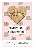 “Sending You a Big Bear Hug” Pocket Hug Keepsake Token | Thoughtful Gift for Friends | Long-Distance Hug | Get Well Soon | Uplifting Keepsake for Special Friend | Positive Reminder Gift