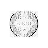 Borg & Beck BBS6247 Brake Shoes To Fit Rover Mini Reliant R90approved