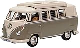 Oxford Diecast VW T1 Camper - Grey/White
