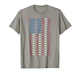 Motorhome RV Campervan July 4th American Flag T-Shirt