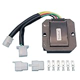 Generic Voltage Regulator Rectifier for Honda CB CM 400 450 450E Hawk Hondamatic Nighthawk CMX 250 Rebel FT GB 500 1978-1983 1985-1987 1989 1990 1996-2016 Repl. 31600-413-008 31600-KEN-A51 New Z67
