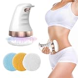 Body Massager Tool, Bodys Sculpting Machine, Handheld with 3 Washable Pads Machines for Belly Waist Neck Buttocks Legs
