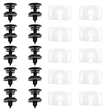 eMagTech 10 Set Door Panel Retaining Clip Fastener 6Q0868243 Compatible with Audi Compatible with TT TTRS (Mk2)
