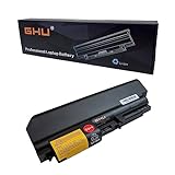 GHU New Battery 73 WH Replacement for 42T5264 42T5265 42t5230 41U3196 41U3197 41U3198 42T4644 42T4531 42T4532 42T4552 42T4677 Compatible with IBM ThinkPad R400 T400 T61(Wide Screen) R61