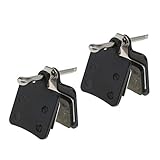 OTOTEC 2 Pairs Resin Semi Metallic Bicycle Disc Brake Pads With Springs & Cotter Pins Compatible With Hope Mini DB102 DB105 Enduro 2 Pot