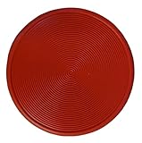 DGS Country Crafts Stevens Non-Slip Crown Green Footer Mats (Red)