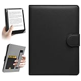 HoYiXi Universal Case for 6-6.8 inch E-Book Reader Compatible with 6.8" Kindle Paperwhite/6" All-new Kindle 2022&2019/Kobo Clara HD/Kobo Clara 2E,6" EReader Protective cover Built-in pocket,Black
