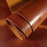 The Tannery Finished Full Grain Buffalo Genuine Leather Hides Crafts | Home Decor Leather Crafts Tooling Sewing Hobby Workshop Crafting Leather Hides Tan 12x12
