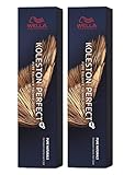 Wella Koleston Perfect ME+ KP Pure Naturals 6/0 Dark Blonde Hair Colour, Pack of 2