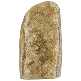 mookaitedecor 15-50g Mini Natural Citrine Crystal Cluster Citrine Stone Ornament Self-Standing Yellow Quartz Stone Feng Shui Ornament, Raw Healing Crystal Gift Rocks and Minerals Specimen