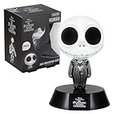 Jack Skellington Icon Light - Officially Licensed Nightmare Before Christmas Merchandise, Collectible Gift for Film Fans, Spooky Halloween Decor, Battery Powered, (10 cm) | Paladone
