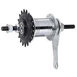 Hausdec 36 Hole Reversing Backwards Brake Fixed Gear Bike Rear Hub Aluminum Alloy Bicycle Bike Coaster Brake Rear Hub