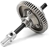 RcThjia 6780 Complete Center Differential Kit for Traxxas Slash, Jato, Rustler, Big Foot, Stampede 4X4 - Replaces Part #6780, 32P 54T Steel Gear, Durable Upgrade for High-Power ESC/Motor Systems