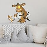The Gruffalo's Child and Mouse Wall Sticker – Gruffalo and Friends Wall Decals, Kids Bedroom Decor, Easy to Apply & Removable
