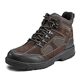 Rockport Men's Evan Waterproof Boot Ankle, Dark Brown Multi, 9 UK