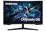 Samsung Odyssey G5 LS27CG552EUXXU 27" Gaming Monitor - QHD 2560x1440, 1000R Curved, 165Hz, 1ms, HDR10