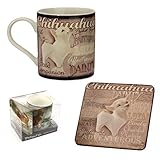 Chihuahua 8302 Mug & Coaster Set - My Pedigree Pals by Arora Design