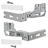 Spares2go Integrated Door Hinge Pair Fits Siemens Fridge Freezer (Top Left, Bottom Right + Upper Right, Lower Left, 3704 5.0, 3306 5.0, 3307 5.0)