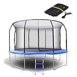 Trampoline Protective Net, Breathable Trampoline Safety Net for 8ft 10ft 12ft 14, Replacement Enclosure Net Accessory