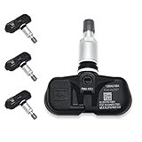 Tire Pressure Monitoring Sensor PMV-107J 42607-33011 42607-33021 Compatible with Lexus is RX GX SC Toyota RAV4 Camry Corolla FJ Tacoma Tundra Scion IQ XB XD 4-Pack