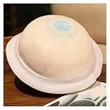 TOPLITHE Simulation Earth Sun Planet Plush, Softt Planet Stuffed Pillow Soft Hugging Plushie Educational Gift for Kids Boys Girls(Saturn,17CM/6IN)