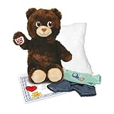 Casdon Build-A-Bear Workshop Furtastic Toy Bear & Outfit Assortment | Assorted Cuddly Toy Bear and Outfit for Children Aged 3+ | Ready to Stuff! | Filling, Heart, and Certificate Also Included