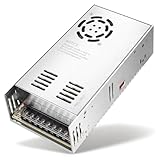 LightingWill 12V 30A 360W DC Universal Regulated Switching Power Supply, Converter AC 240V to DC 12V LED Power Adapter Transformer Driver for CCTV, LED Strip light, Radio, Computer Project