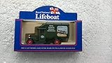 Lledo MADE IN ENGLAND R.N.L.I. GREEN WITH BLACK WINGS & RED WHEELS LIFEBOAT DELIVERY TRUCL.