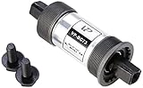 VP Components BC73 Square Taper Cartridge Bottom Bracket, Grey, 68 x 113 mm