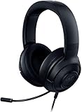 Razer Kraken X Lite - Wired Ultralight PC Gaming Headset - Surround Sound bendable cardioid microphone (230g light, 3.5 jack for PS4, PS5, Switch, Xbox One, Xbox Series X|S) Black