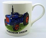 The Plate Collectors Shop Fordson DEXTA Tractor ~ Large FINE Bone China Mug