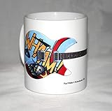 Guitar Mug. Paul Weller's WHAAM! Rickenbacker 330 Guitar Illustration