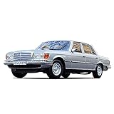 WangXLDD Die-Cast Model, Compatible with Mercedes Benz 450 SEL 1976, 1:18 Scale Simulation Alloy Classic Car Alloy Car Model Collection (Silver)