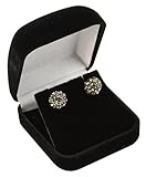 boxdisplays Luxury Velvet Earring Box Drop Stud Presentation Storage Gift Charm Box Wedding Packaging Display Holder 55mm x 60mm x 36mm (1)
