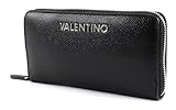 Valentino by Mario Valentino Divina Women’s Wallet, Black (Nero), 2.5x10.5x14.5 centimeters (B x H x T)