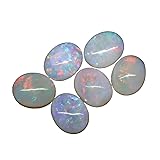 8x10MM Australian Opal,50Pcs Cabochon Rare Quality Australian Opal,50Pcs OVAL Cabochon Ethiopian Opal Cabochon Natural welo opal multi fire opal loose Gemstone for Jewelry Making