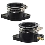 Baceyong Motorcycle Intake Manifold Carburetor Boot Joint Replacement Compatible with Yamaha TT600 XT600 1984-1986 43F-13586-01-00 43F-13596-01-00