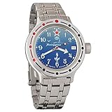 Vostok Amphibian 420289 Genuine Russian Military Divers Watch 2416B/2415 200m Auto Self-Winding Wrist Watch