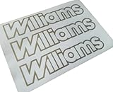 Rear Side Clio Williams Reproduction Rear Side Decals/Stickers - Fits Reno Clio - car Racing Pocket Rocket touge Drift Decals/Sticker Kit