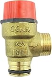 HTS - Boiler Pressure Relief Valve (PRV) Fits Baxi & Potterton & Main & Ideal Sime & Biasi 710071201 176610 6040215 BI1441101